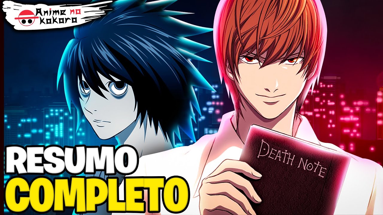 RESUMO DE DEATH NOTE (Ordem Cronológica) HISTÓRIA De Death Note