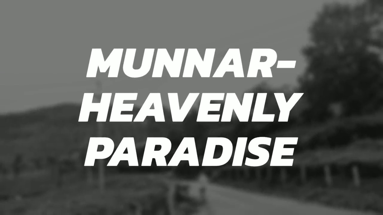 MUNNAR- paradise in the western ghats!