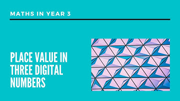 Place Value in Three Digit Numbers (Year 3 Maths)