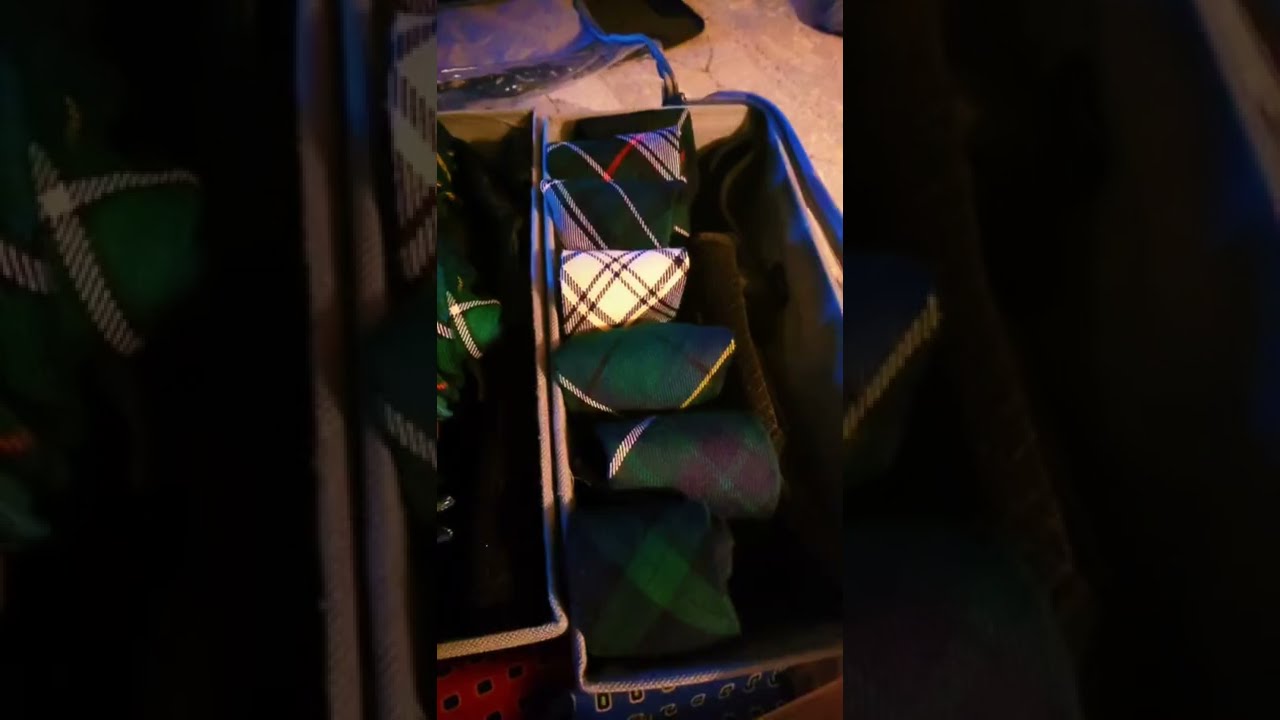 Random Musings 218 - My Tartan Wool Tie Collection - I Love Tartan!