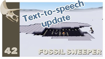Godot 3.7 and TTS tweaks - Fossil Sweeper Progress Update 42