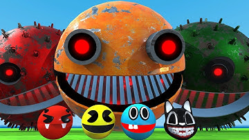 PACMAN & MS-PACMAN & ROBOT PACMAN VS CARTOON CAT & MONSTER PACMAN BEST COLLECTION X-1046