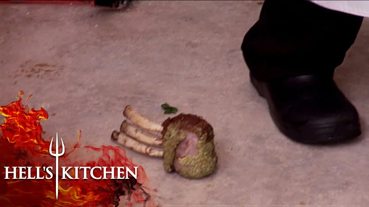 Susan DROPS HER LAMB | Hell's Kitchen