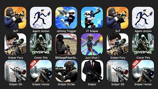 Sniper vs Thieves, Agent Action, Johnny Trigger, JT Sniper, Sniper Fury, Cover Fire... screenshot 4