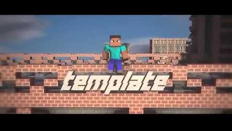 ¤ Free Minecraft Intro Template [ C4D , AE ] ¤ IT #53 ¤