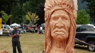 World Class Chainsaw Carving Competition 2021 - Hope BC