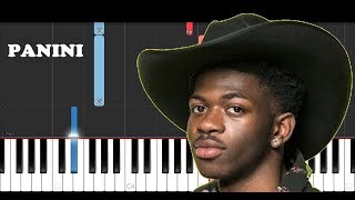 Lil Nas X - Panini (Piano Tutorial) chords