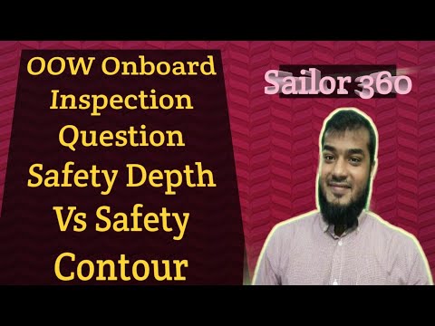 Safety Depth Vs Safety Contour | Ecdis setting | Sailor 360