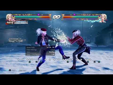Lidia Poking Mids to 2,4 Safe on Block Frametraps Version 5 Tekken 7 20230224074514