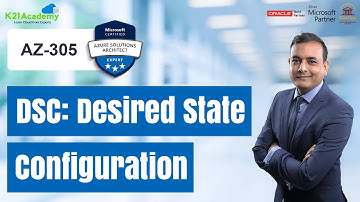 What is Powershell Desired State Configuration (DSC) | AZ-305 | K21Academy