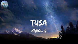 Karol G - Tusa (Lyrics)