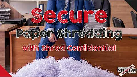 Secure Paper Shredding with Shred Confidential