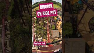 DRAKON On Ride at Valgard: Realm of the Vikings #planitpark #valgard #paultonspark