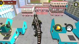 Best Dino Games - Gorilla City Rampage: Angry Animal Attack Game Android Gameplay screenshot 2