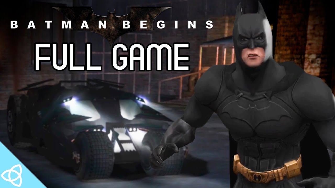 Batman Begins - Full Game Longplay Walkthrough [PS2, Xbox, GameCube]