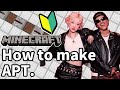 (EASY) How to make "ROSÉ & Bruno Mars - APT." (Minecraft)
