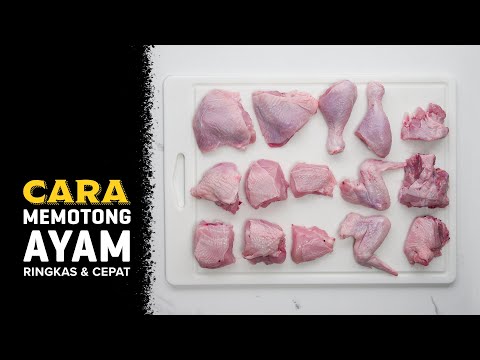 Video: Memotong Potongan Ayam Dengan Pengisian: Resipi Yang Mudah