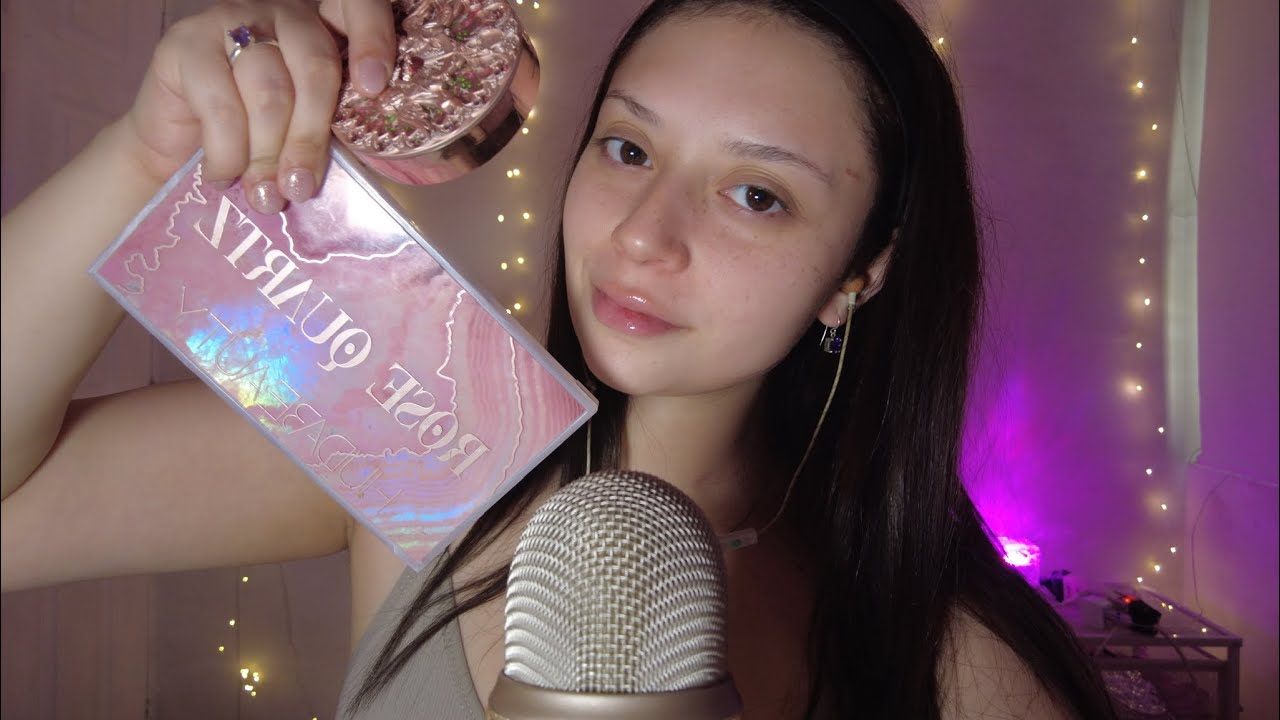 Para Sol! Fast and agressive (mouth sounds, tapping en maquillaje y brushing) ASMR personalizado ✨