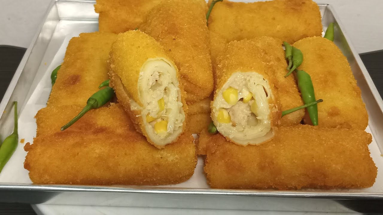 RISOLES TUNA MAYO JAGUNG MANIS | CEMILAN UNTUK KUMPUL KELUARGA, ARISAN