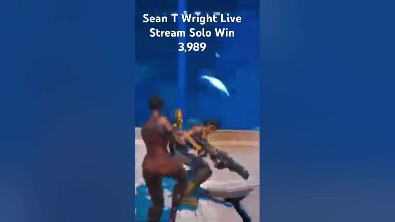 Sean T Wright’s Fortnite Solo Win 3,989 fortnite fortnitesolowins 