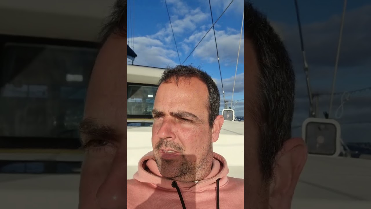 ⁣Atlantic crossing day 4 #sailingfamily