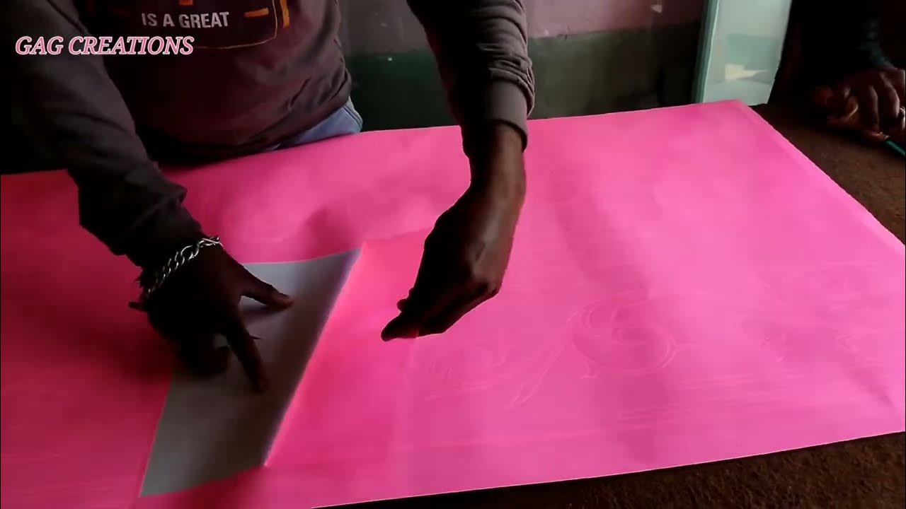 How to make frosted glass design 🥰😱l Amezing design 😍🥰. YouTube