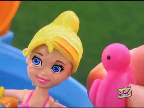 Polly Pocket Flip N' Swim Pool Party Playset Commercial (2012)