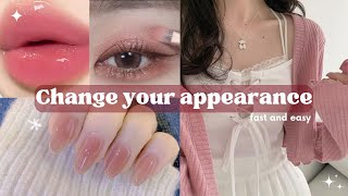 HOW TO CHANGE YOUR APPEARANCE 🎀🦢 fast and easy ways