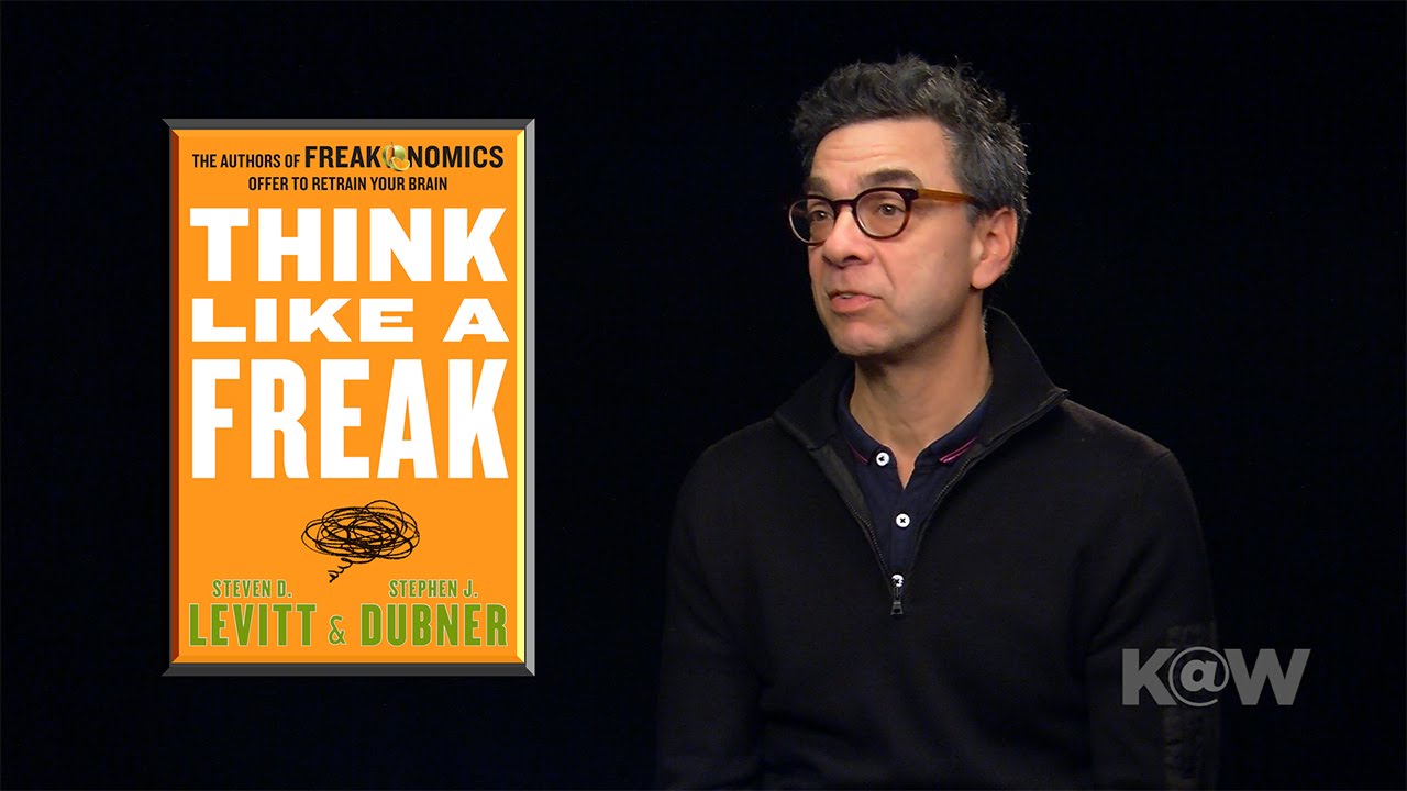 Think like this. Think like a Freak Стивен Левитт книга.