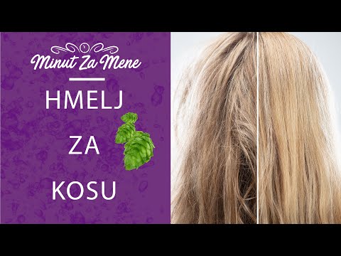 SMANJITE OPADANJE KOSE uz HMELJ za KOSU! | Minut za mene