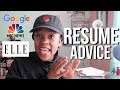 COMPETITIVE RESUME TIPS That Got Me Internships at GOOGLE, NBC and ELLE Magazine