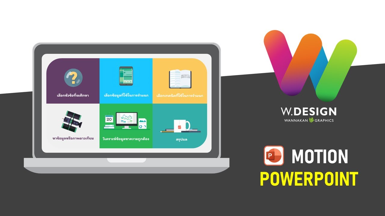 How To Motion PowerPoint - สร้างด้วย Microsoft PowerPoint - YouTube