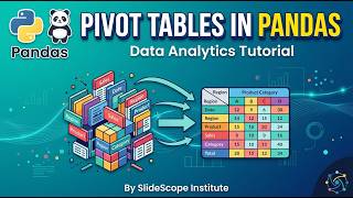 Pivoting and Pivot Tables - Python Pandas Data Analytics Tutorial
