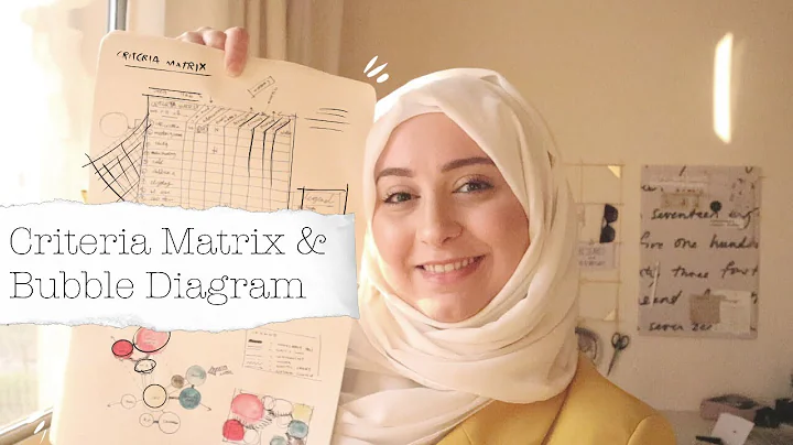 How to make a Criteria (w/Adjacency) Matrix & Bubble Diagram for Interior Designers