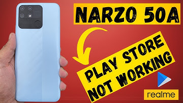 How to fix Realme Narzo 50a play store not working | narzo 50a play store problem