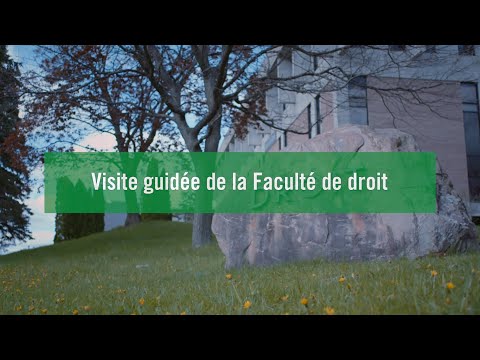 Visite guidée de la Faculté de droit de l’Université de Sherbrooke