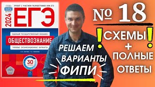 Полный разбор 18 варианта фипи Котова Лискова | ЕГЭ по обществознанию 2024 | Владимир Трегубенко