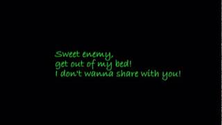 Die happy - Sweet enemy (lyrics)
