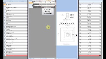 How to calculate stepped footing quantity?