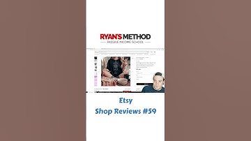 Etsy Shop Reviews #58: Beautiful Designs & Mockups... Only 6 Sales?!? #shorts