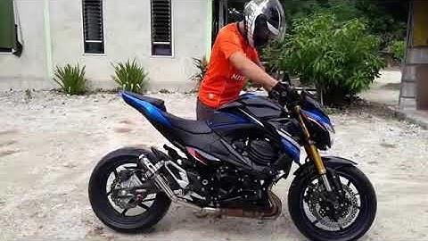 Kawasaki Z800 pure sound SC Project Exhaust