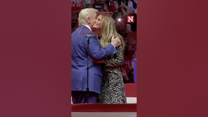 Melania Introduces Trump At Madison Square Garden Rally