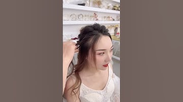 Cách làm nhanh 01 kiểu tóc cô dâu
