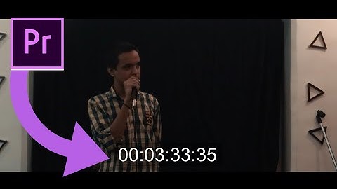 How To Add Timer In Video | Premiere Pro Tutorial