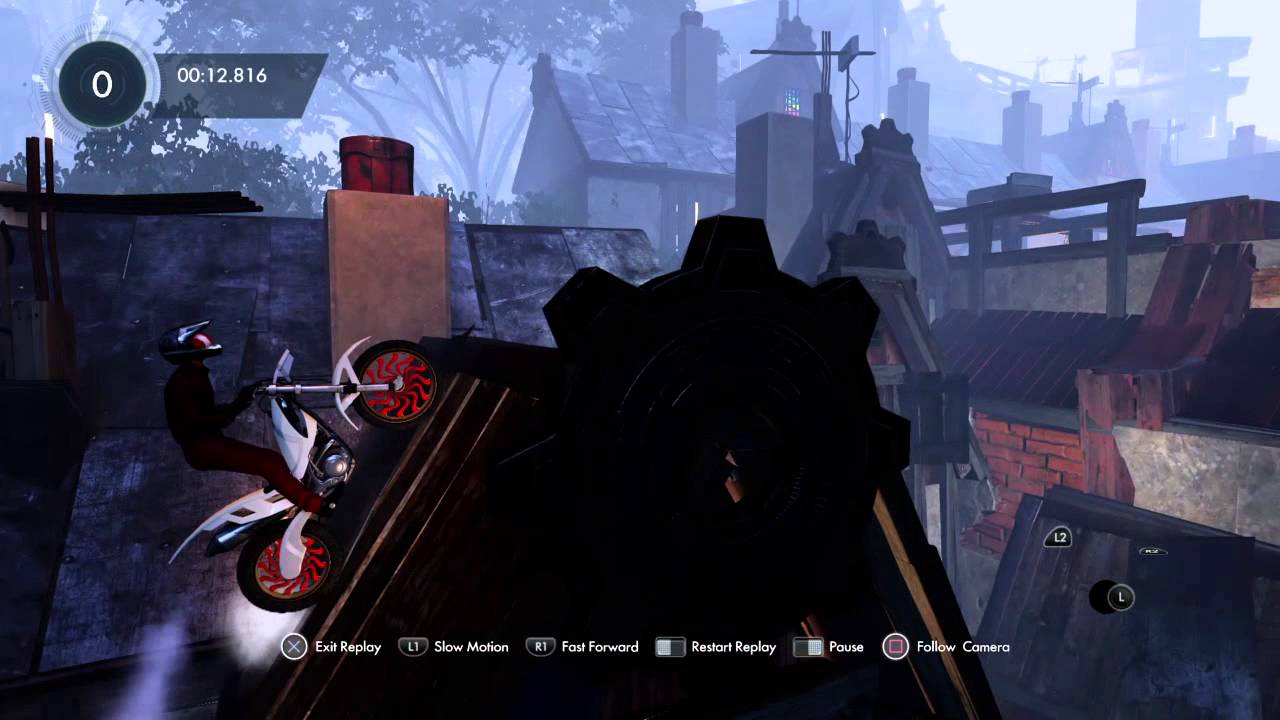 Trials fusion custom track the shadow rider