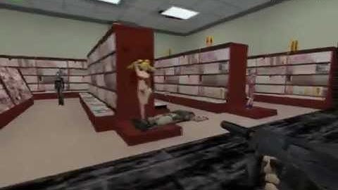 Counter Strike 1.6 custom map : cs_mangashop