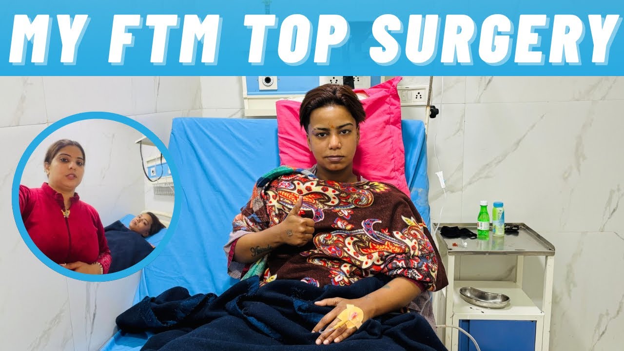 MY FTM TOP SURGERY 🥹👍🏻🌈 ( DaY-1) The Biggest DaY Of My Life ❤️ 
