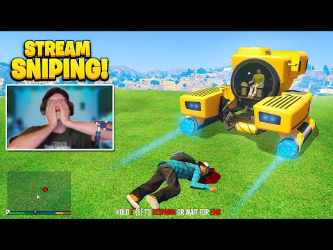 Stream Sniping TikTok Kid In GTA 5 RP!