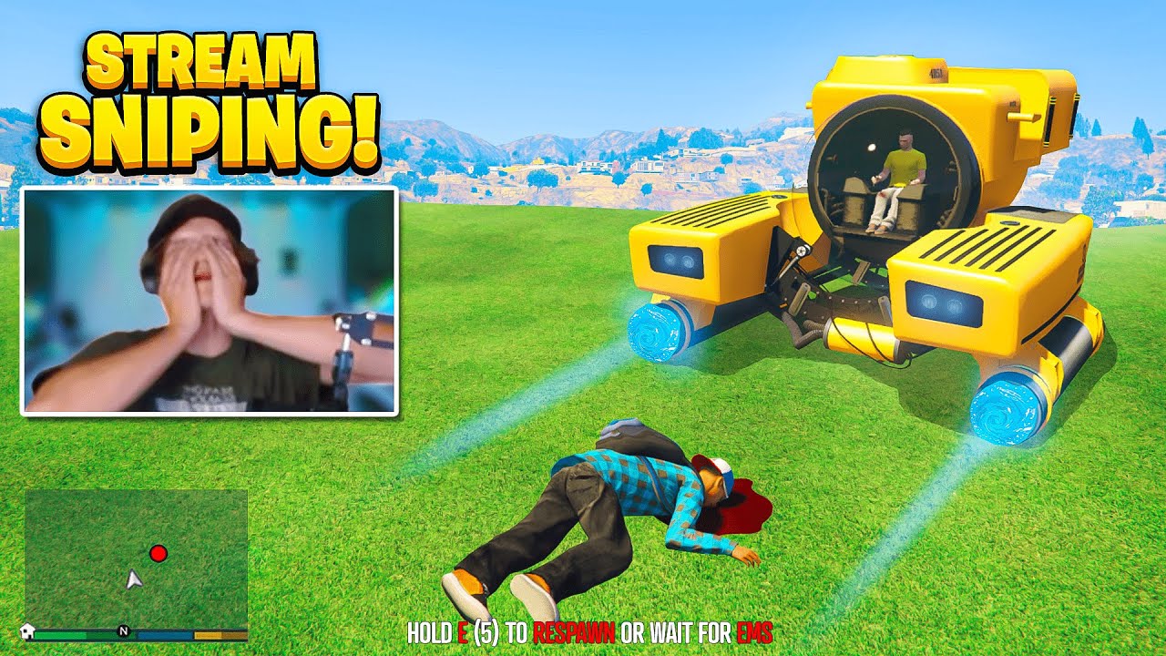 Stream Sniping TikTok Kid In GTA 5 RP!