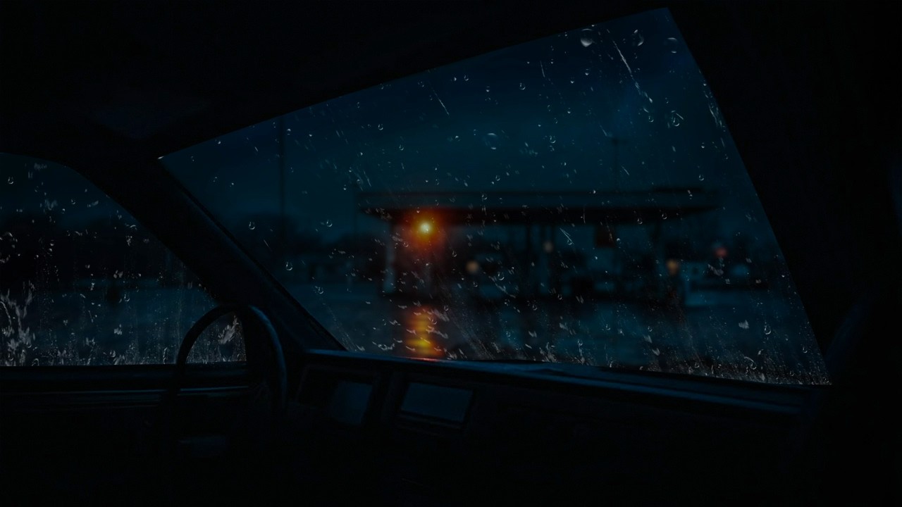 Massive Heavy Rain to Stop Overthinking – Relaxing Car Ambience for Sleep,Anxiety Relief & Calm Mind